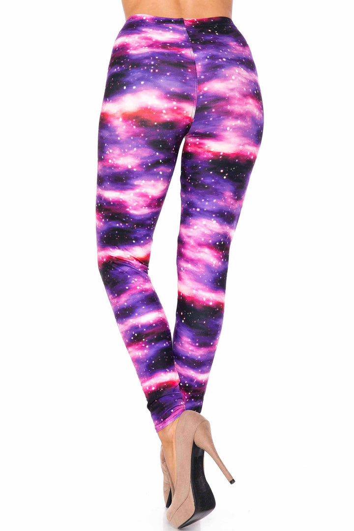 Creamy Soft Purple Mist Kids Leggings - USA Fashion
