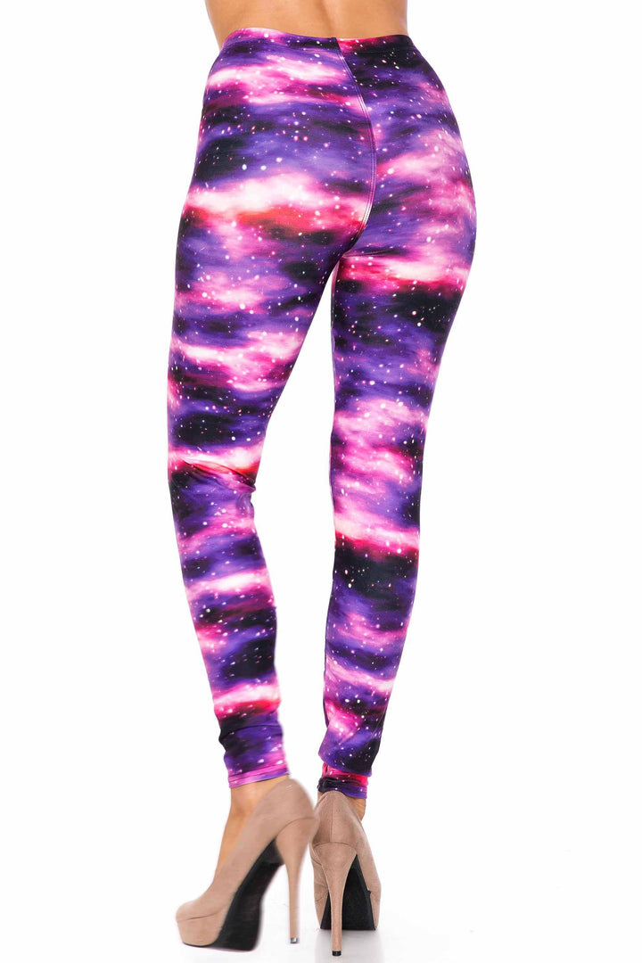 Creamy Soft Purple Mist Kids Leggings - USA Fashion