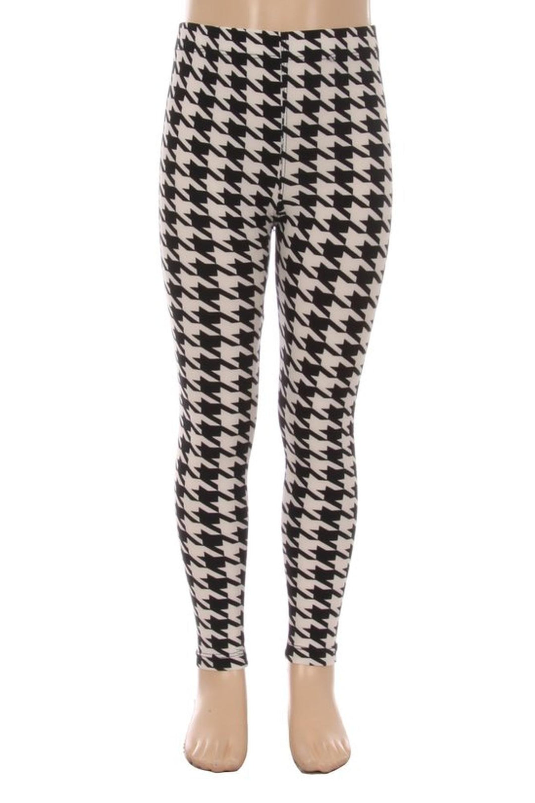 Buttery Soft Houndstooth Kids Leggings