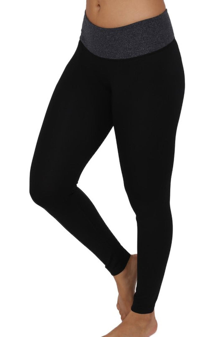 Contrast Basic Women's Workout Leggings