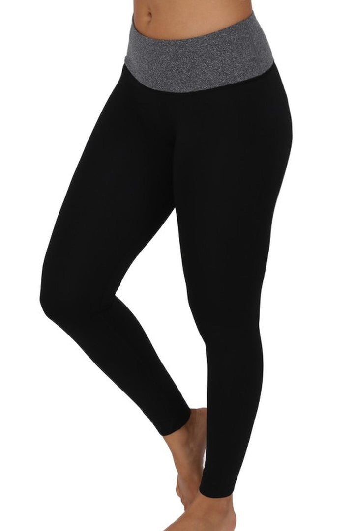 Contrast Basic Women's Workout Leggings