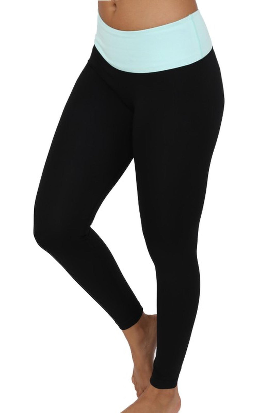 Contrast Basic Women's Workout Leggings