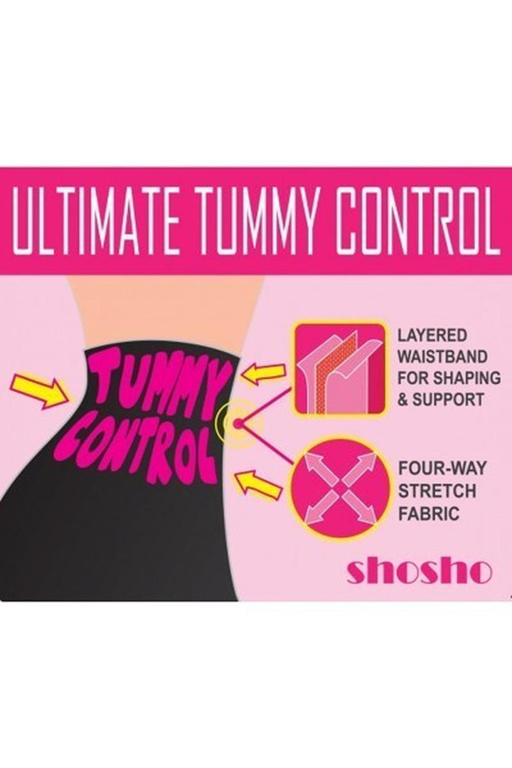 Black High Waisted Body Sculpting Treggings with Zipper Pockets