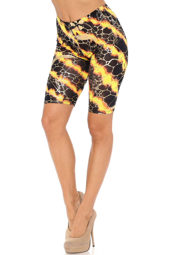 Colorcade Plus Size Biker Shorts - Made in USA - LIMITED EDITION