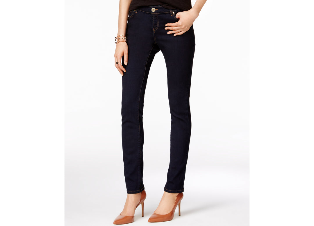 Petite Mid Rise Skinny Jeans