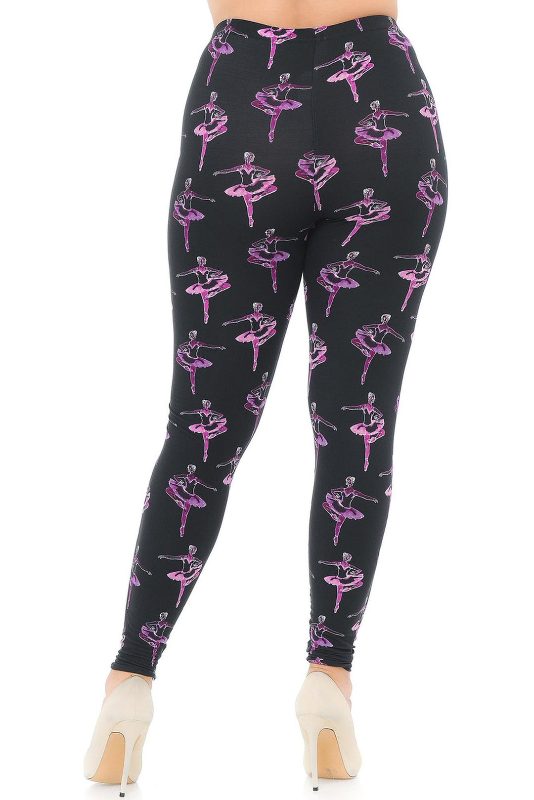 Buttery Smooth Ballerina Plus Size Leggings