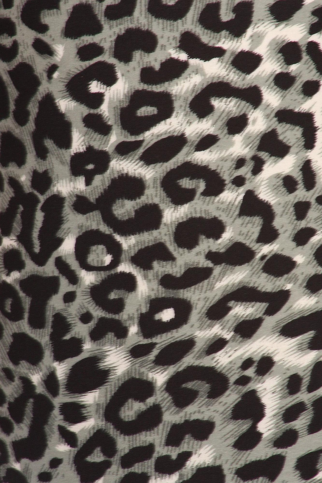 Buttery Smooth Snow Leopard Plus Size Leggings
