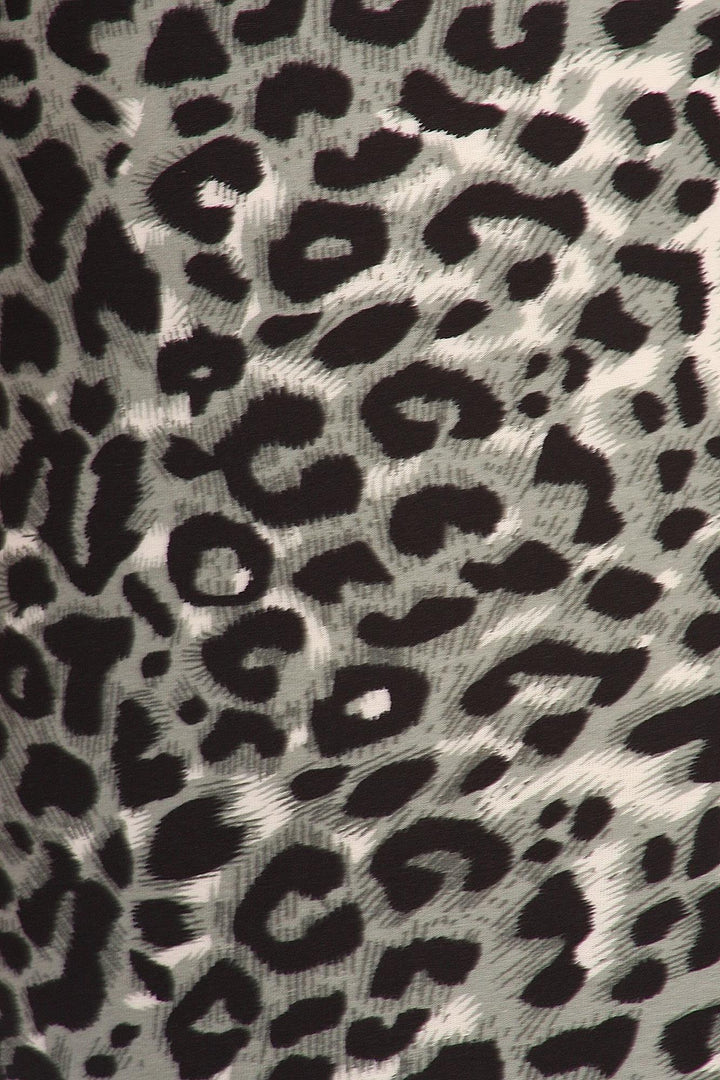 Buttery Smooth Snow Leopard Plus Size Leggings