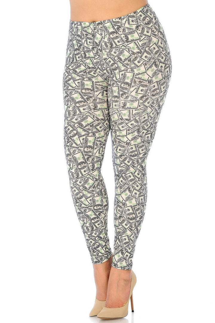 Buttery Smooth Money Plus Size Leggings