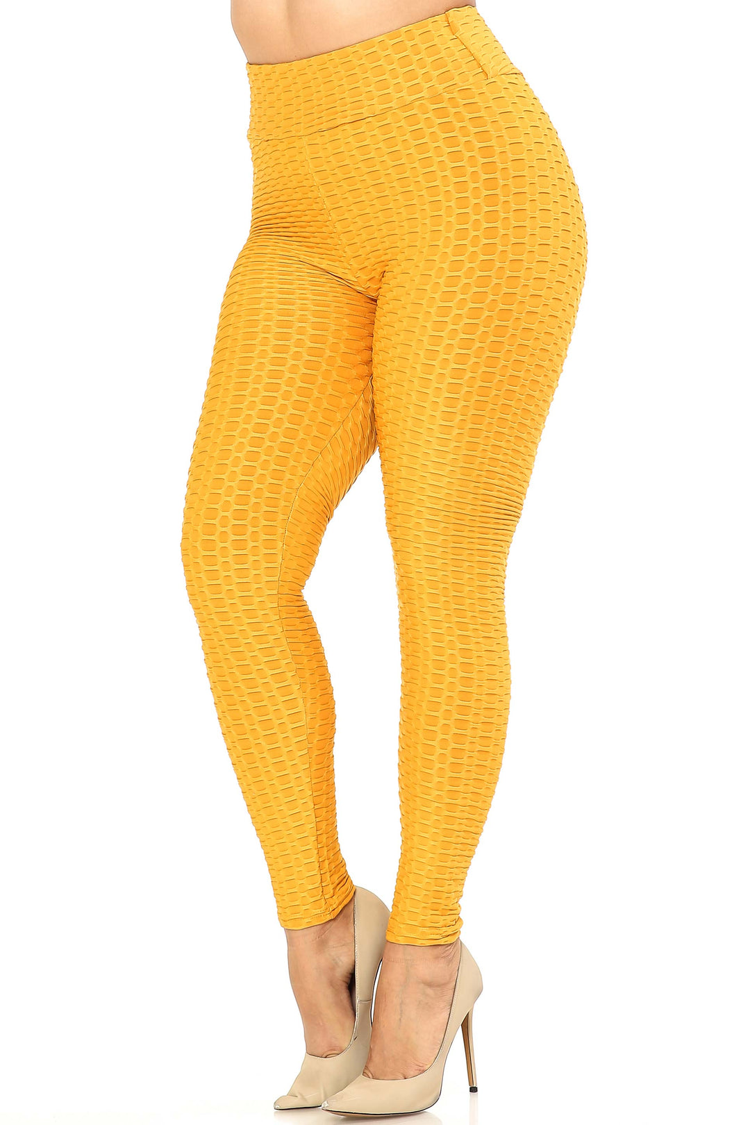 Scrunch Butt High Waisted Plus Size Leggings