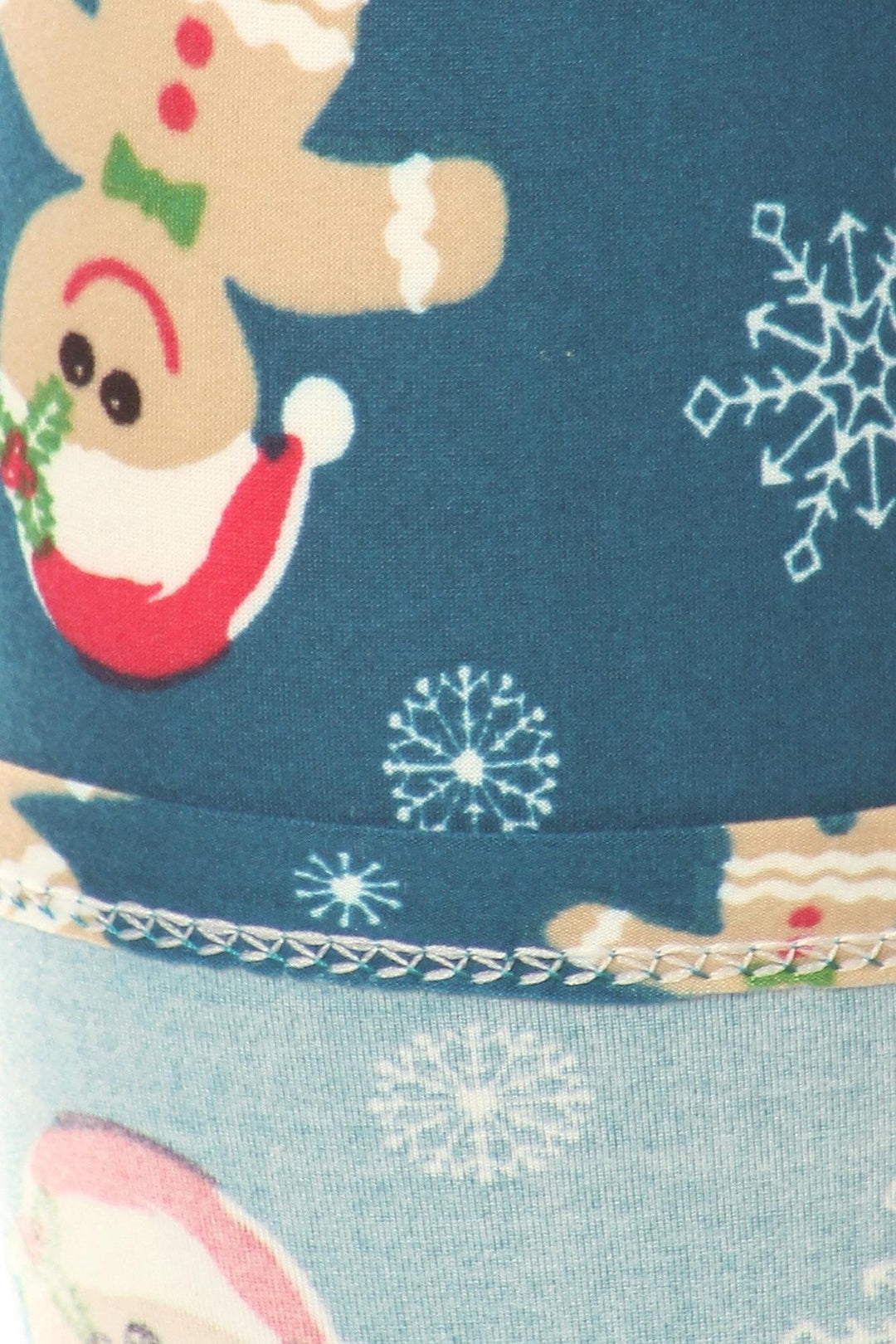 Buttery Soft Christmas Cookies and Snowflakes Plus Size Leggings