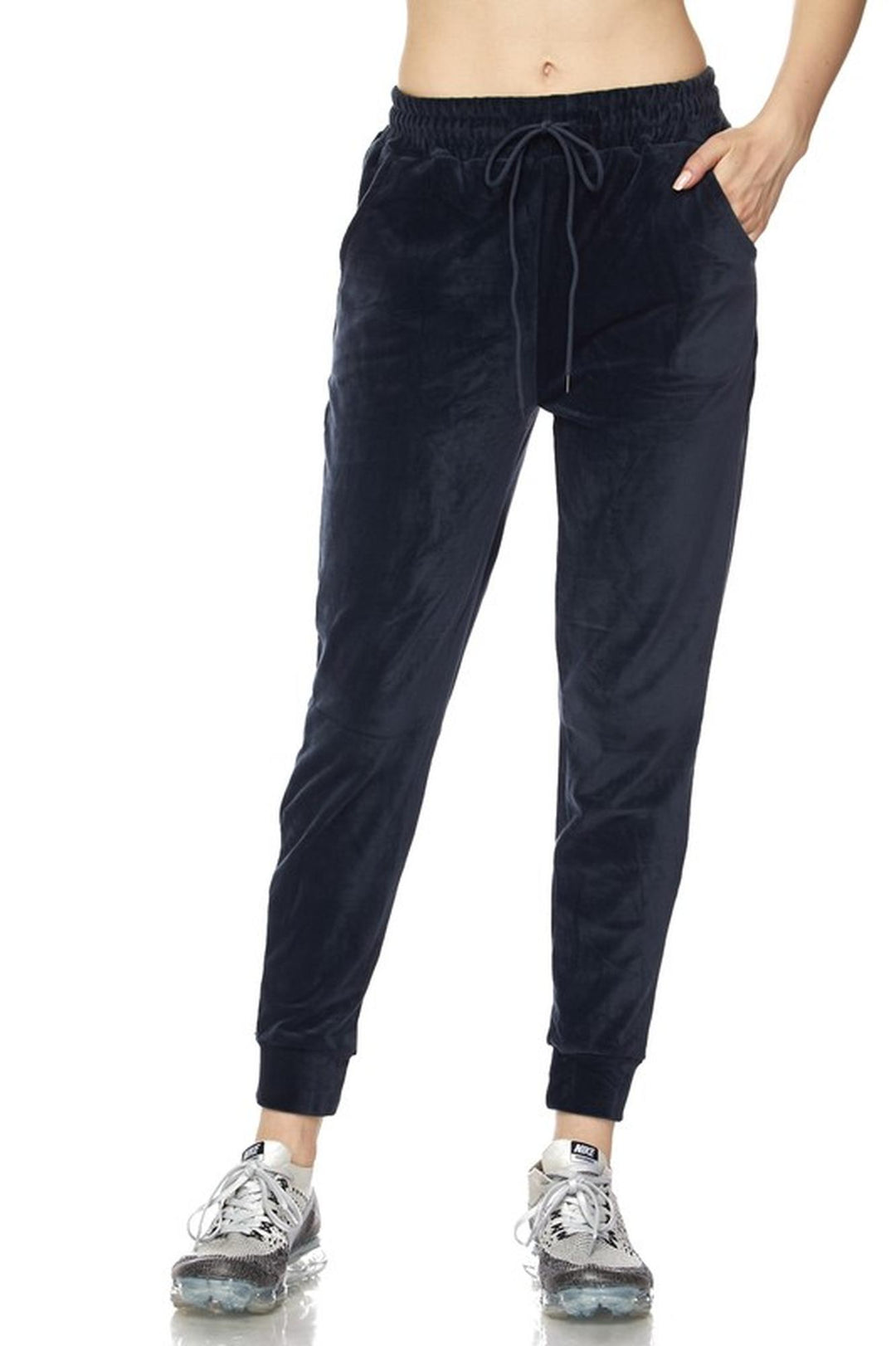 Velour Comfy Plus Size Joggers