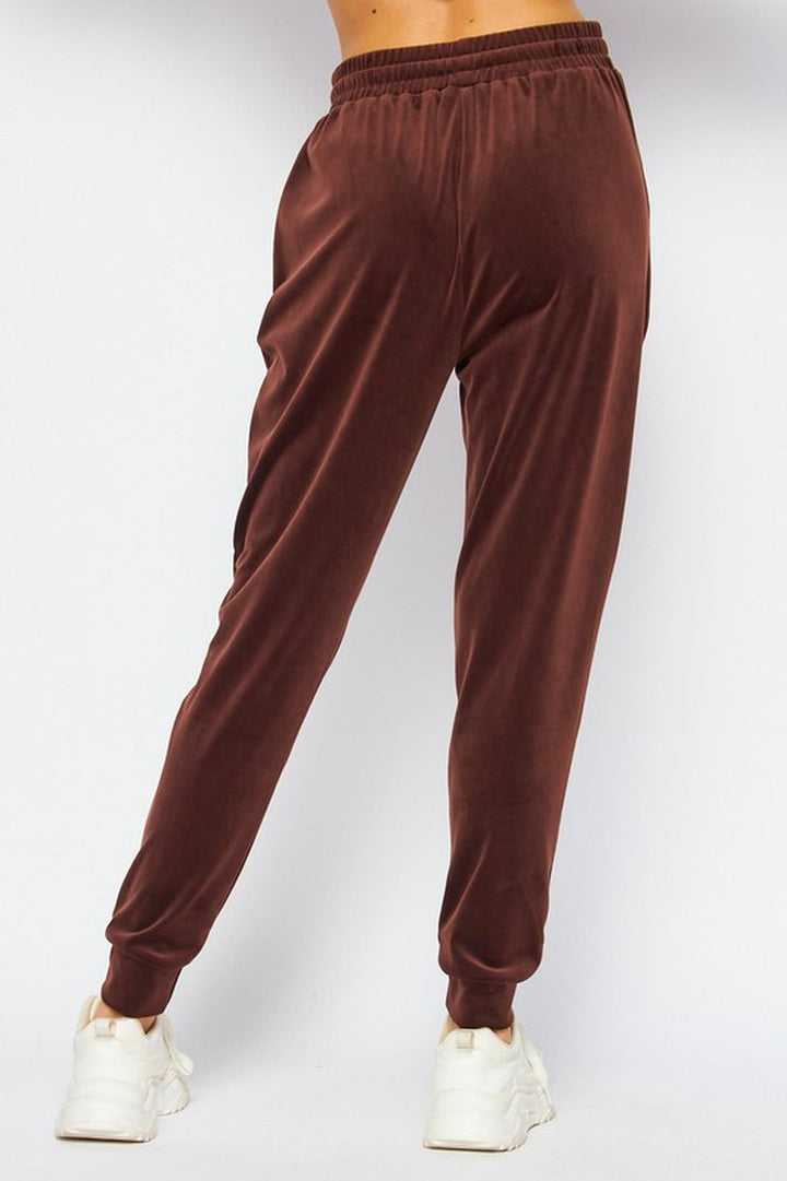 Velour Comfy Plus Size Joggers