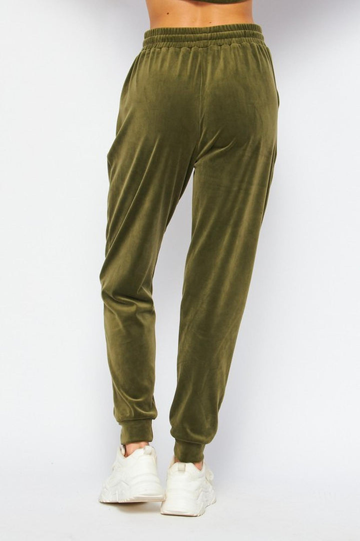 Velour Comfy Plus Size Joggers