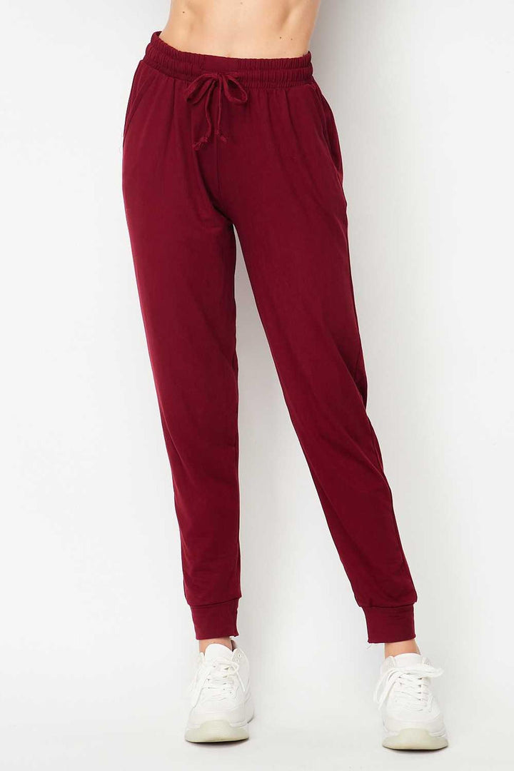 Buttery Soft Basic Solid Plus Size Joggers - New Mix