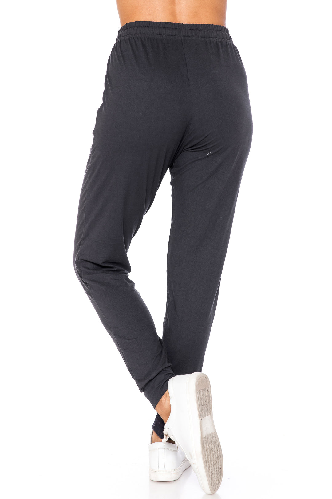 Buttery Soft Basic Solid Plus Size Joggers - New Mix