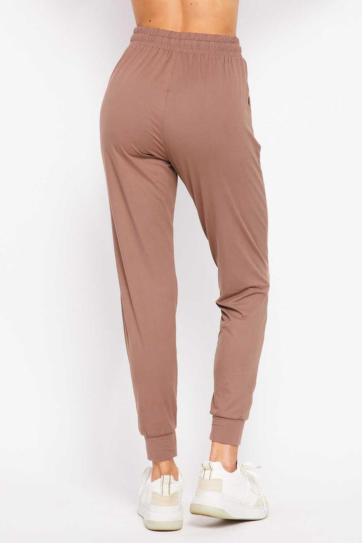 Buttery Soft Basic Solid Plus Size Joggers - New Mix