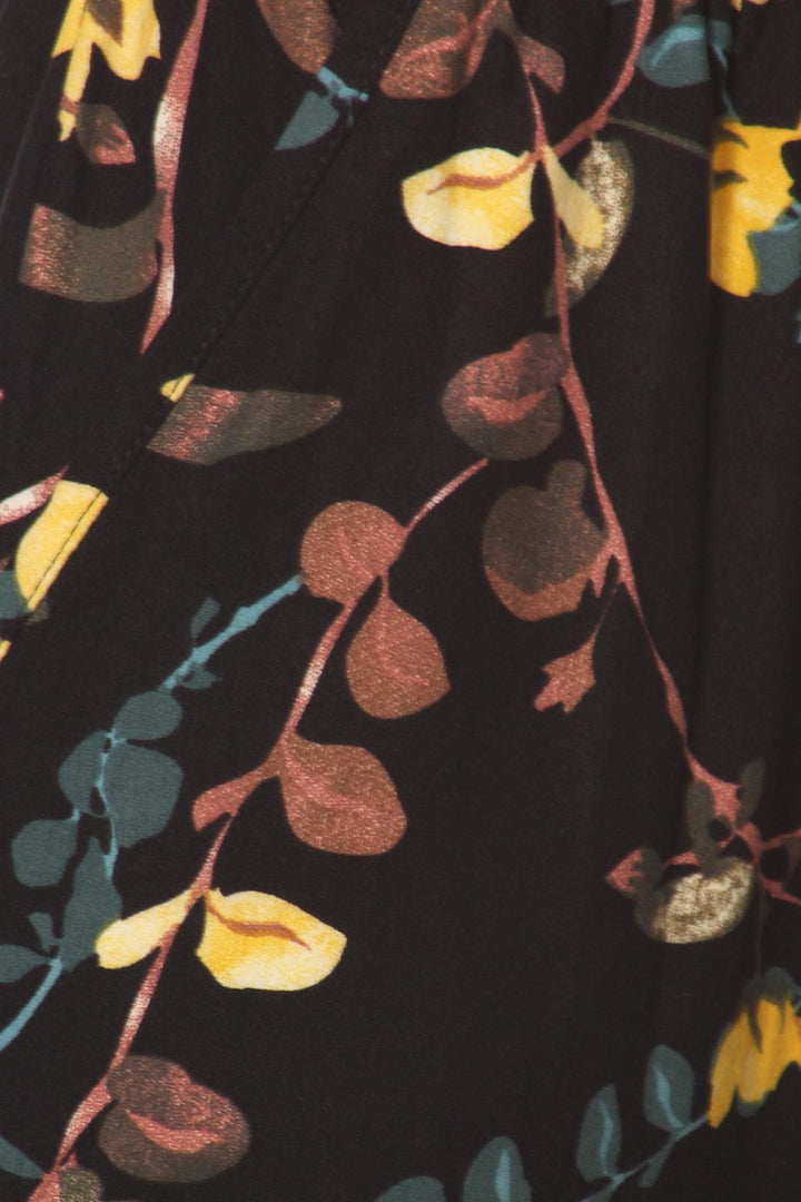 Buttery Soft Sunrise Floral Plus Size Joggers
