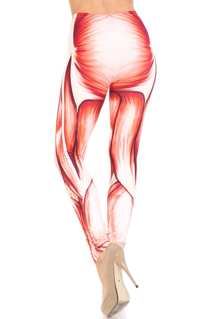 Creamy Soft Muscle Plus Size Leggings - By USA Fashion