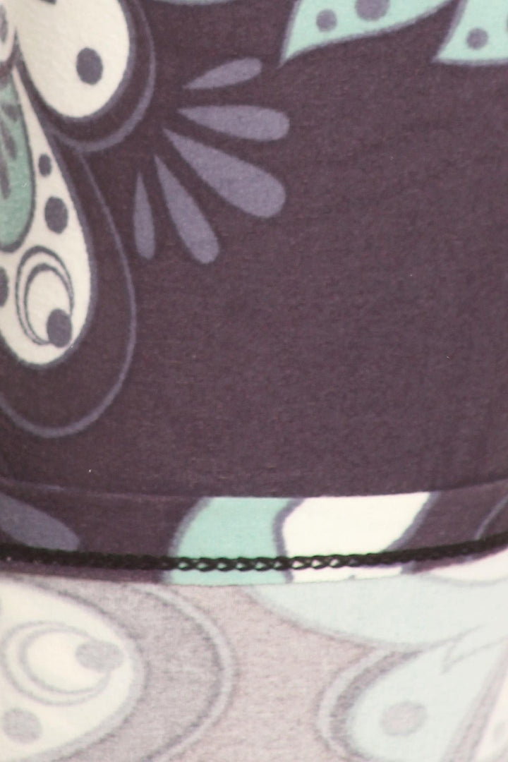 Buttery Smooth Midnight Minty Mandala Leggings