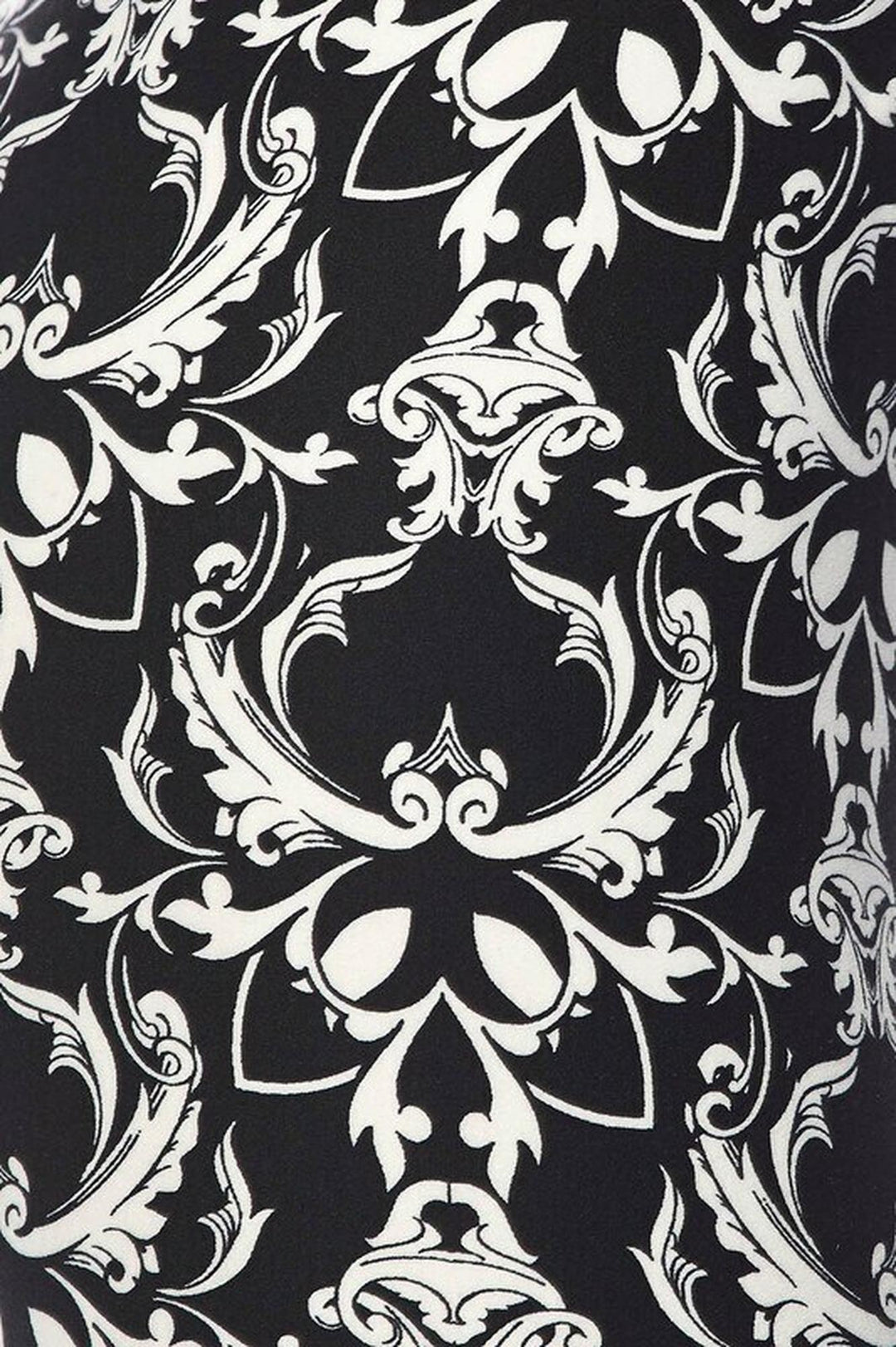 Buttery Smooth Baroque Wreath Leggings