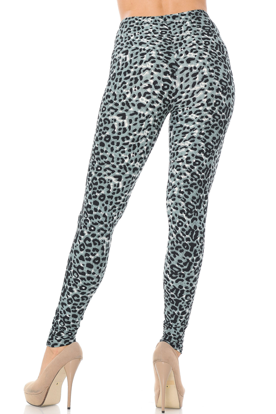 Buttery Smooth Snow Leopard Leggings