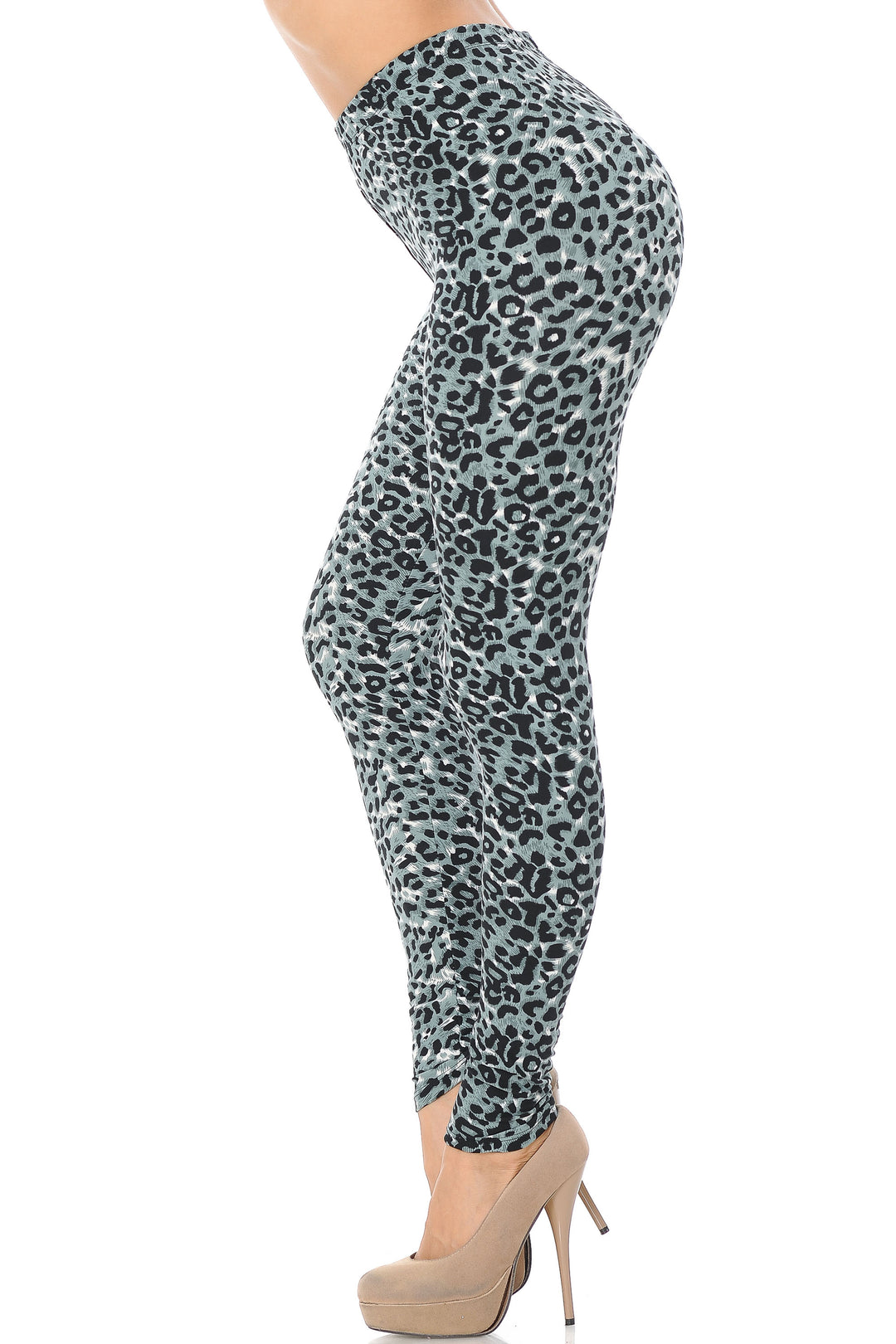 Buttery Smooth Snow Leopard Leggings