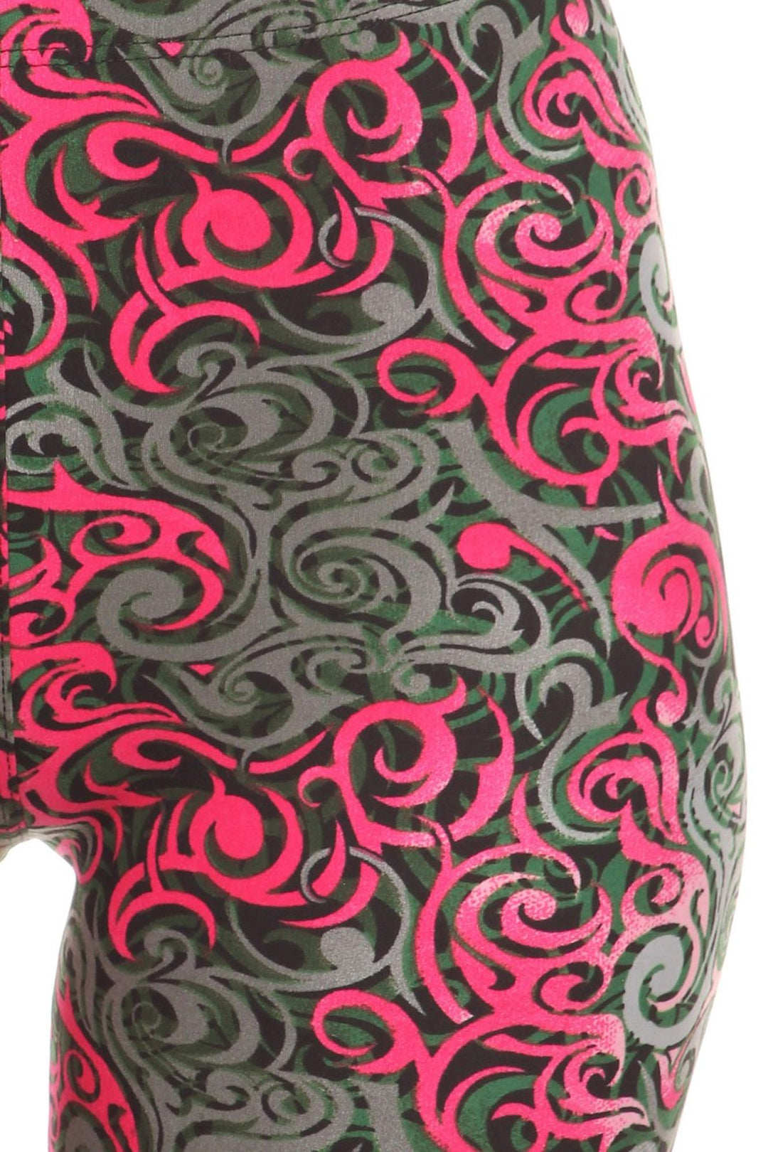 Buttery Smooth Fuchsia Twisted Swirl Leggings