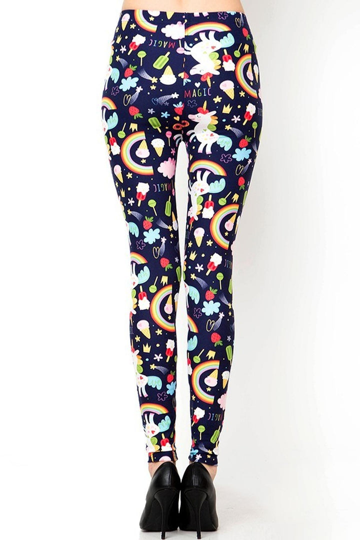 Buttery Smooth Magic Unicorns and Treats Leggings