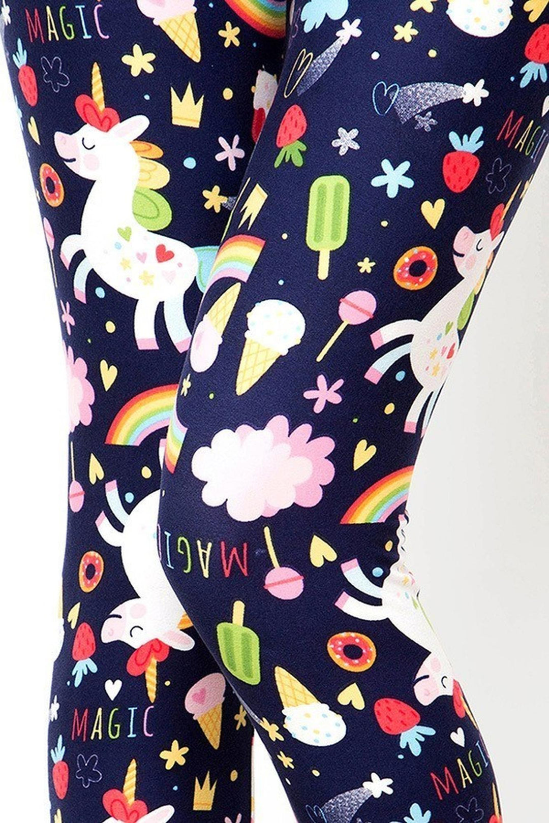 Buttery Smooth Magic Unicorns and Treats Leggings
