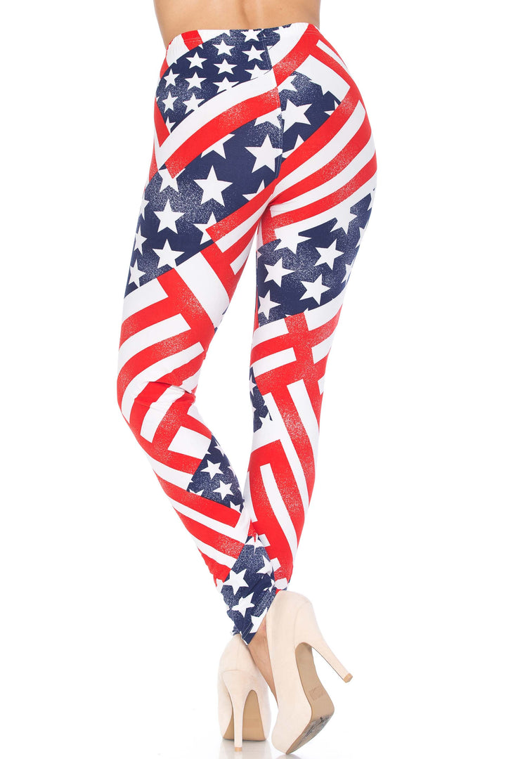 Patriot USA Flag Leggings