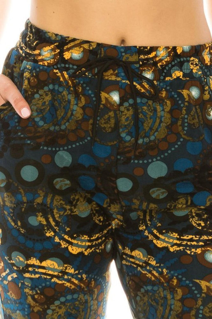 Buttery Soft Paisley Mandala Layers Joggers