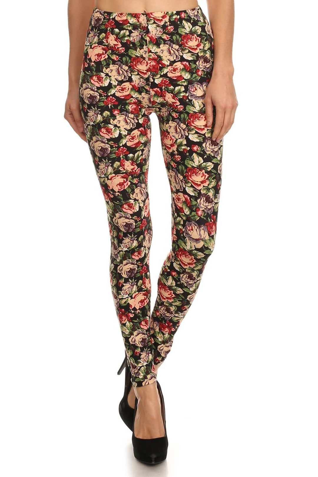 Buttery Smooth Vintage Floral Leggings