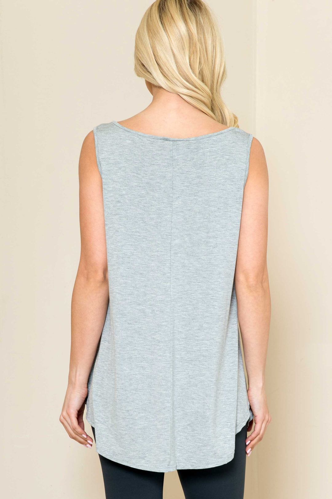 Solid Loose Fit Tank Top