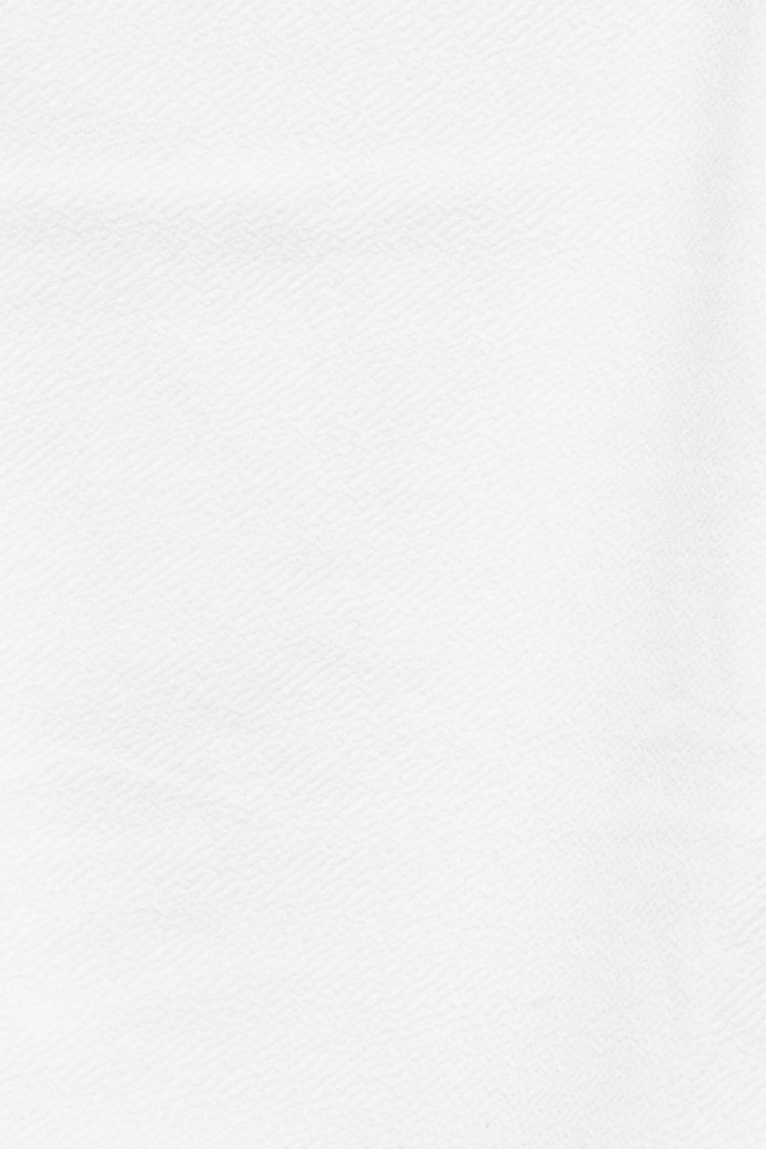 Liverpool Fabric Zigzag Neckline Spaghetti Strap Crop Top