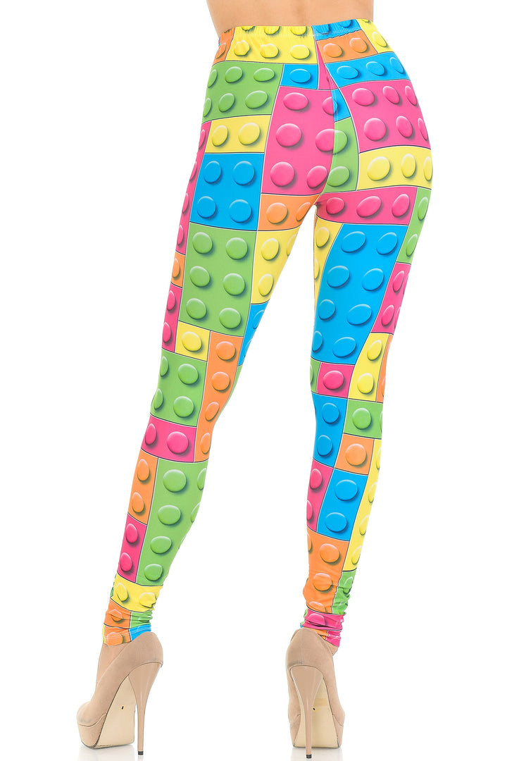 Creamy Soft Lego Leggings - USA Fashion