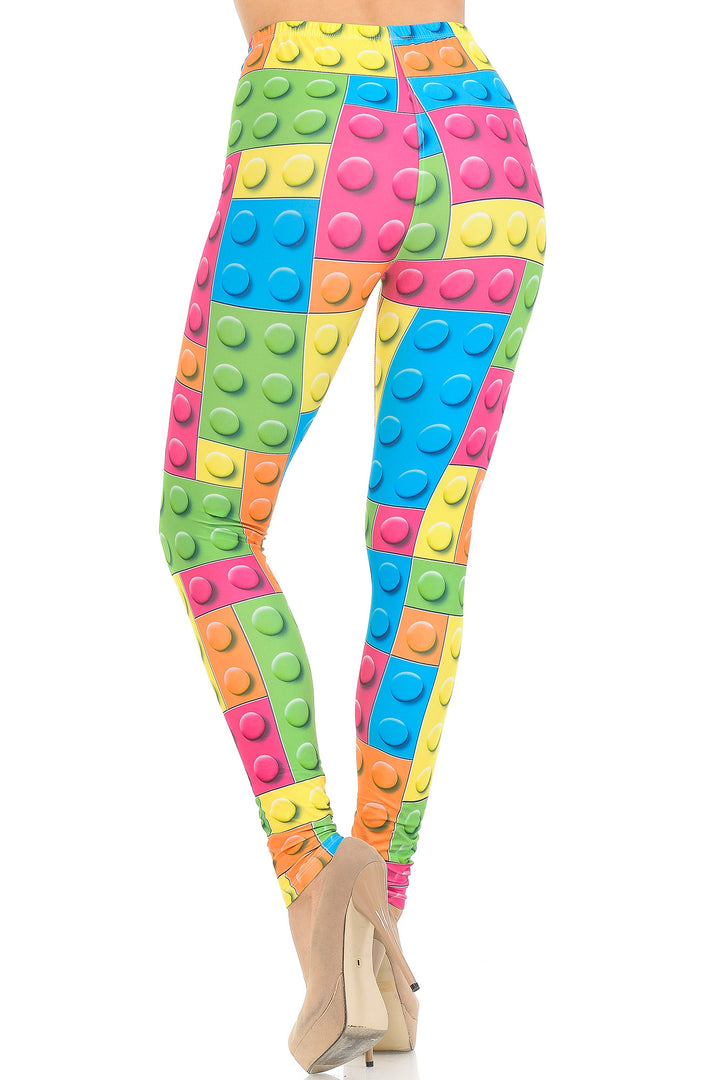 Creamy Soft Lego Leggings - USA Fashion
