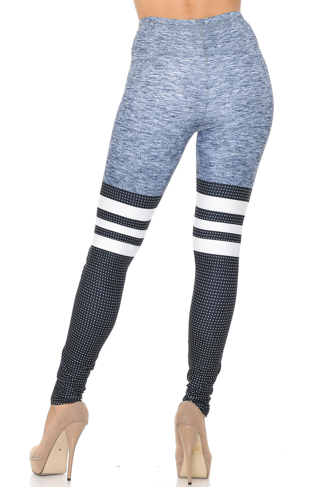 Creamy Soft Split Sport Leggings - USA Fashion