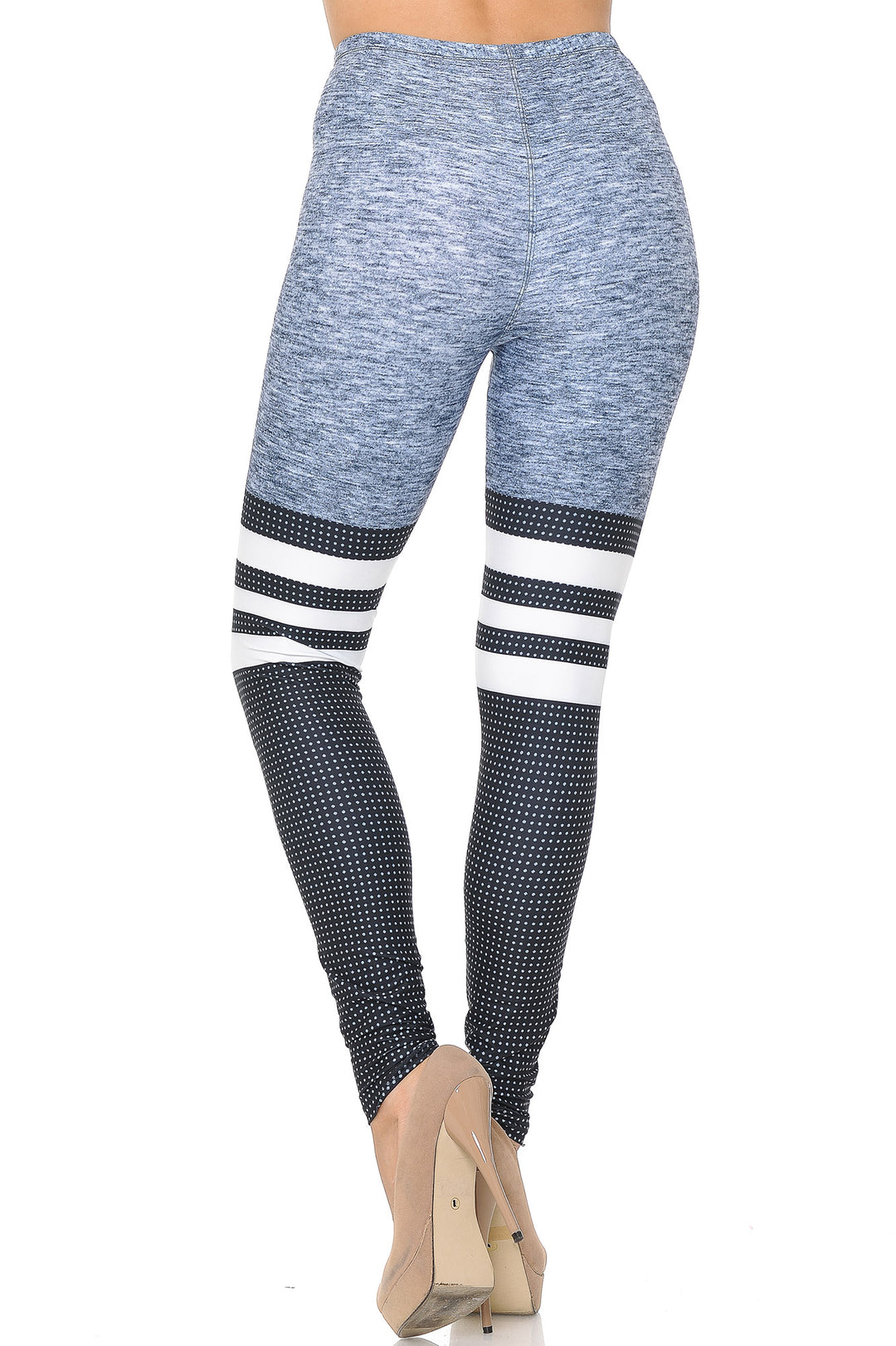 Creamy Soft Split Sport Leggings - USA Fashion