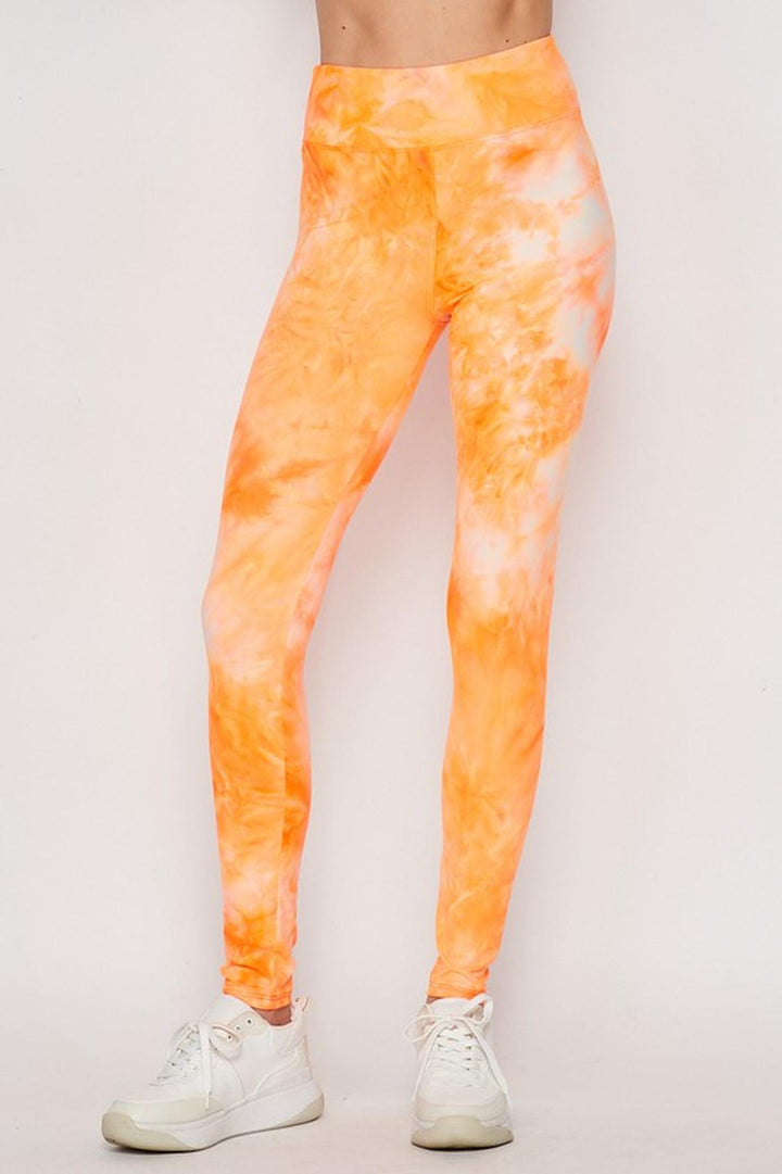 Buttery Smooth Tie Dye High Waisted Leggings