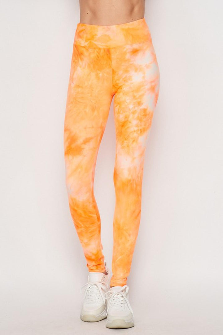 Buttery Smooth Tie Dye High Waisted Leggings