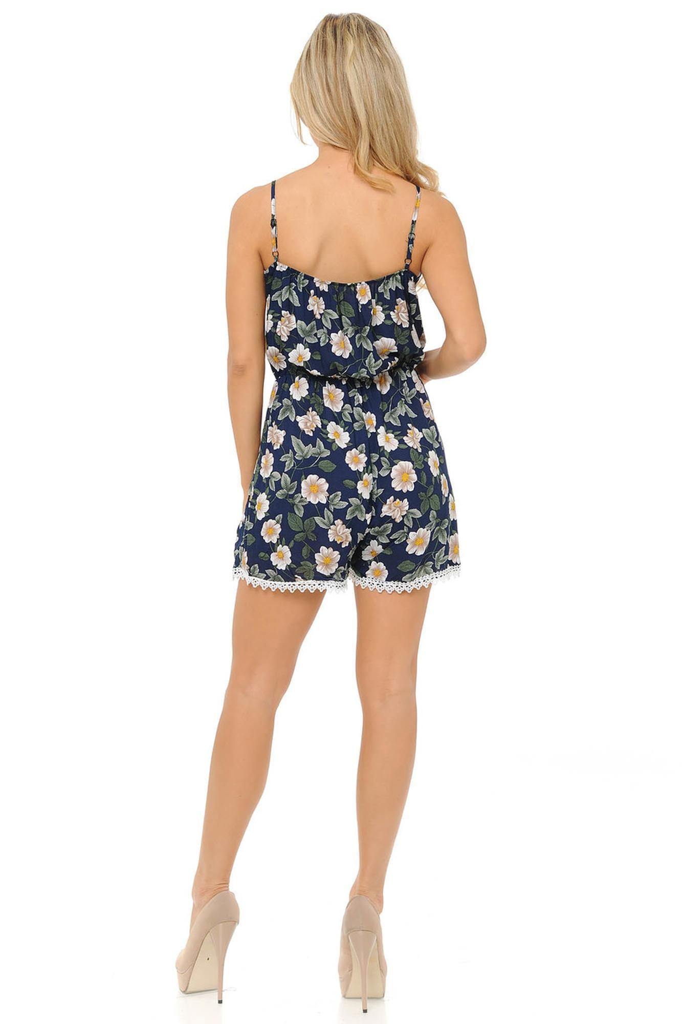 Fashion Casual Daisy Blossom Romper