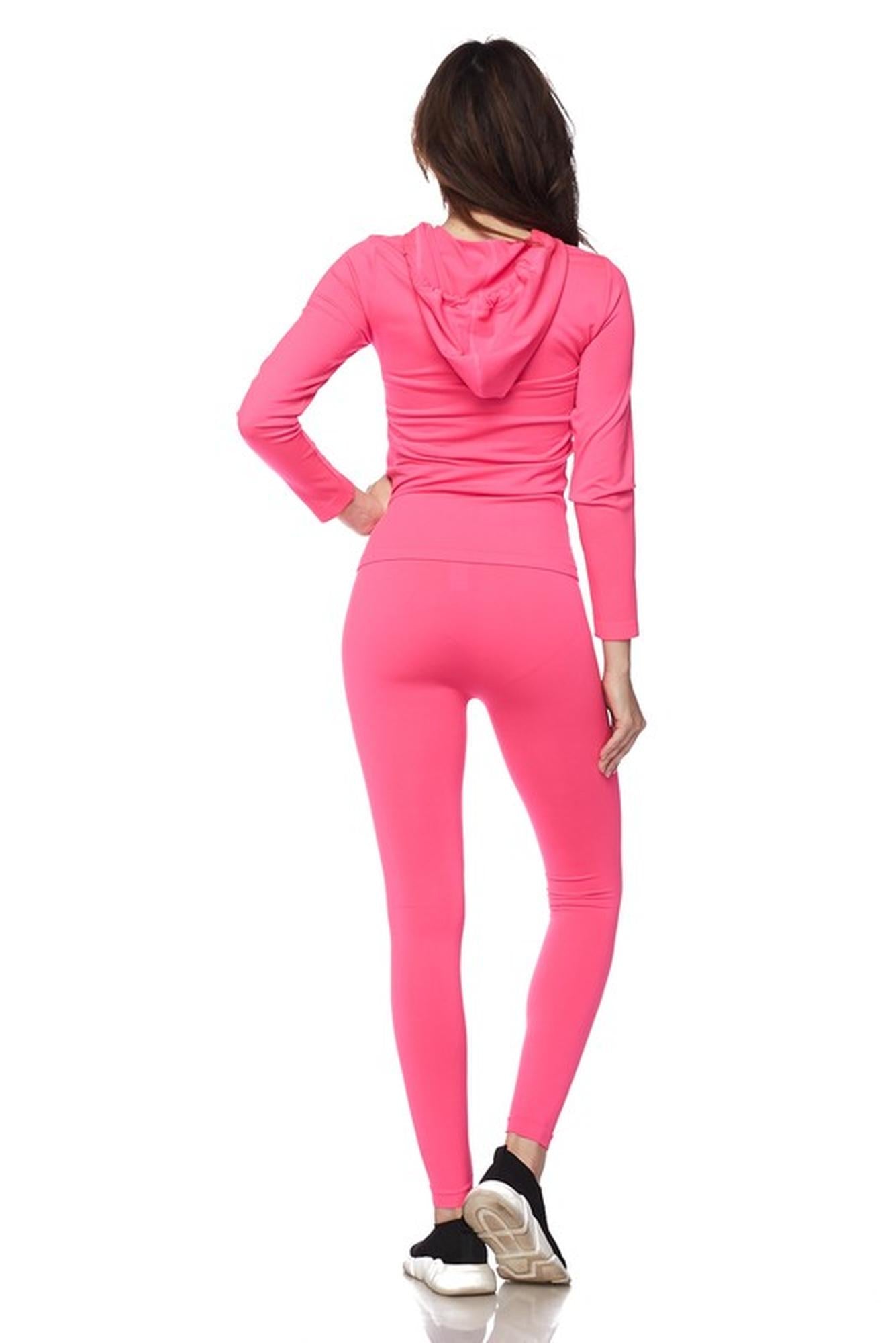 Premium Zip Up Hoodie Jacket and Legging Set