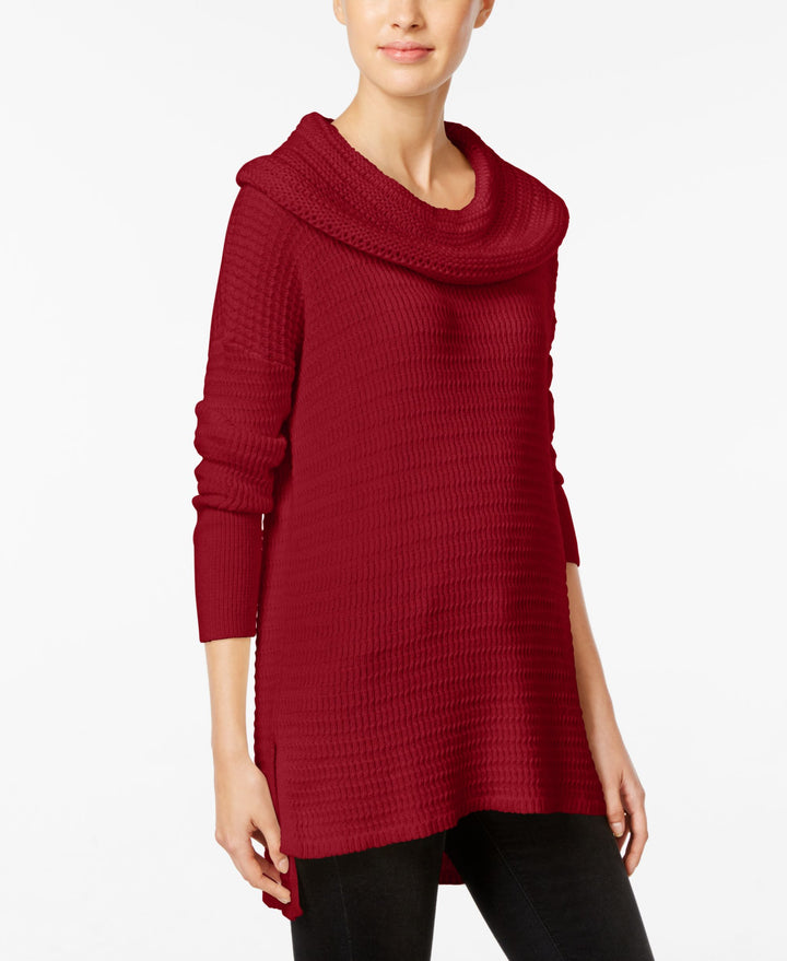 Style & Co Petite Cowl Neck Tunic Sweater