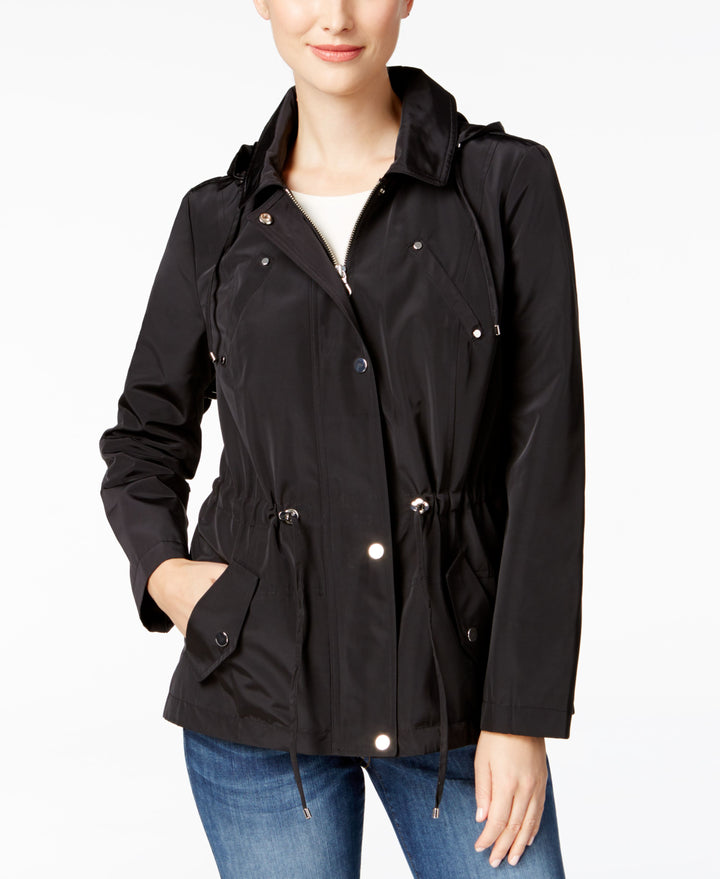 Charter Club Water Resistant Hooded Anorak Jacket