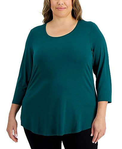 Plus Size Scoopneck Top