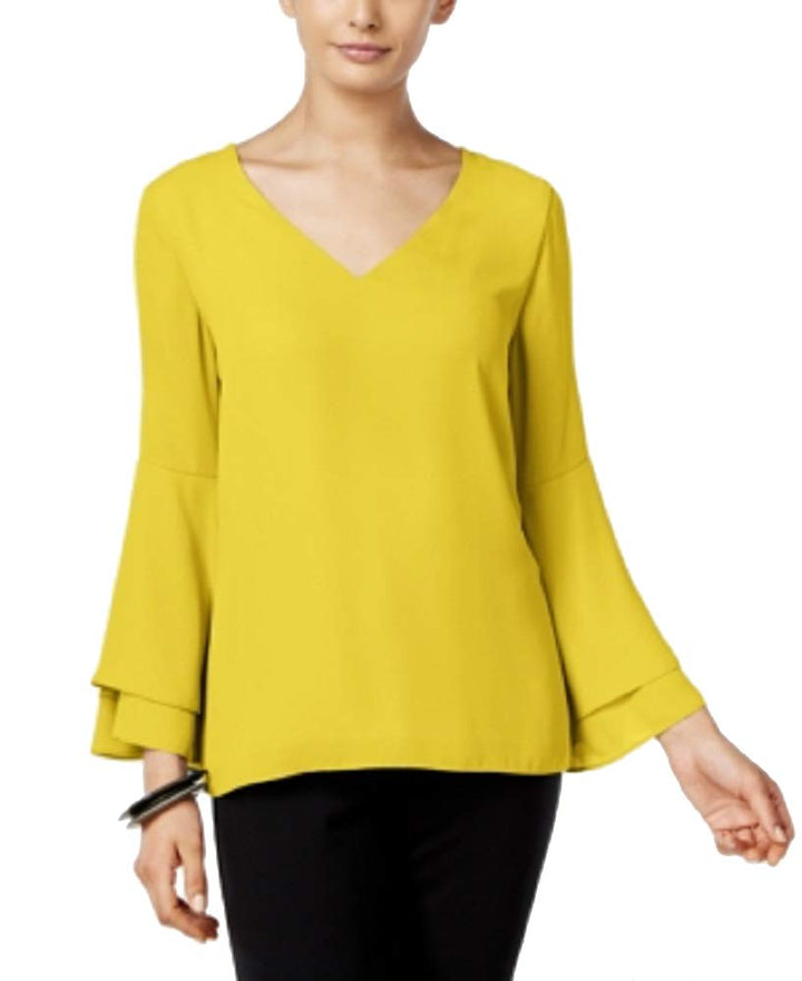 Alfani Petite Poet-Sleeve Blouse