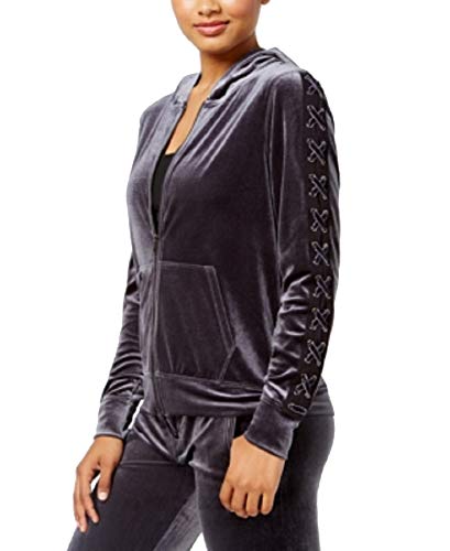 Active Juniors' Hooded Velour Jacket