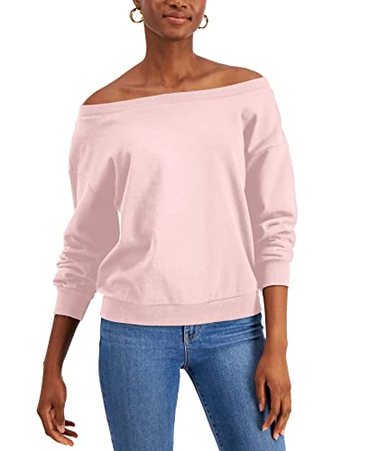 INC International Concepts Plus Size Boat Neck Sweatshirt