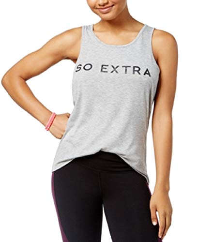 Material Girl Active Juniors Laced Back Tank Top